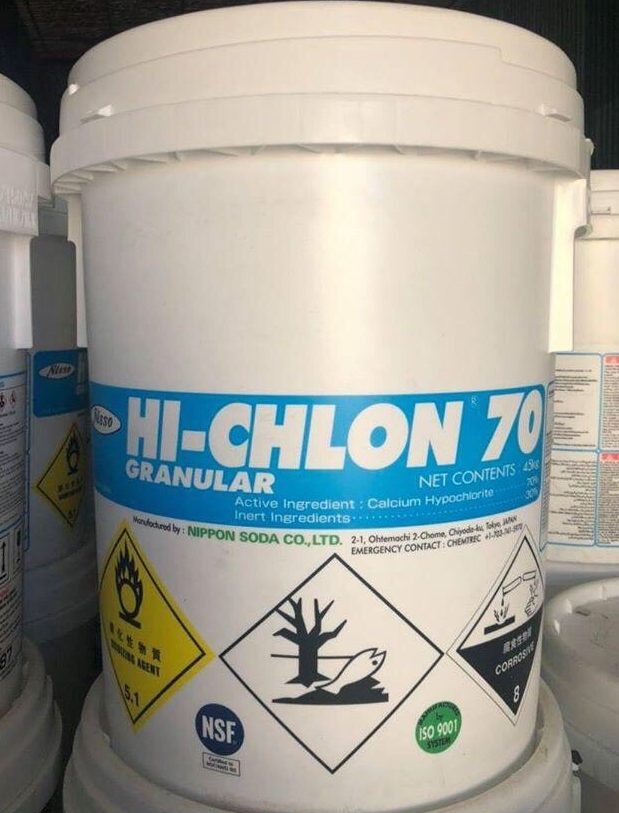 Chlorine - Ca(OCl)2 70%